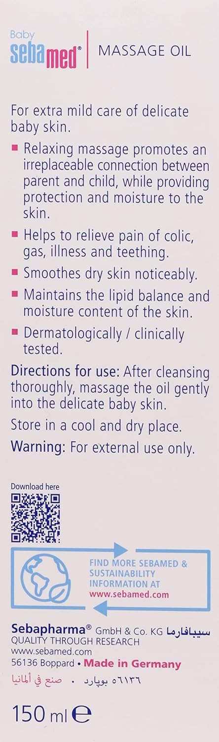 Sebamed Soothing Baby Massage Oil