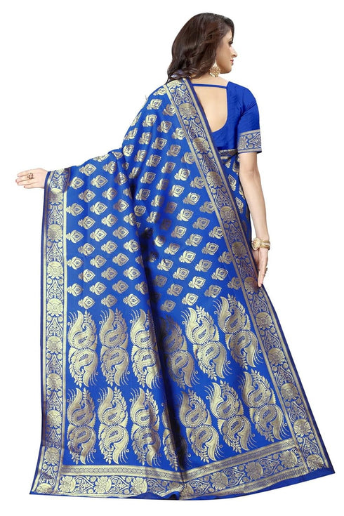 Vasthrlay Women's Royal Kanchipuram Saree
