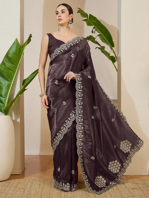Vasthrlay Embroidered Unstitched Vh Ethnic Wear