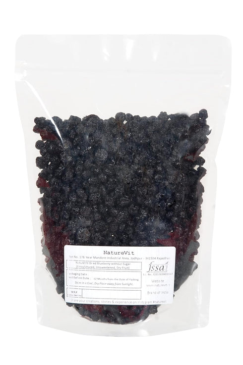 Nature Vit Dried Blueberries Healthy Snack Rich in Antioxidants