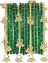 JPS Viral Kashmiri Ghungroo Gold-Plated Glass Bangles Set