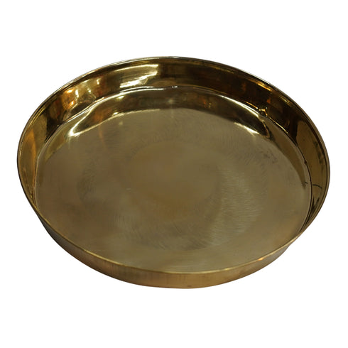 Brass Dinner Thali Plate