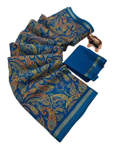 Vasthrlay Tussar Silk Saree