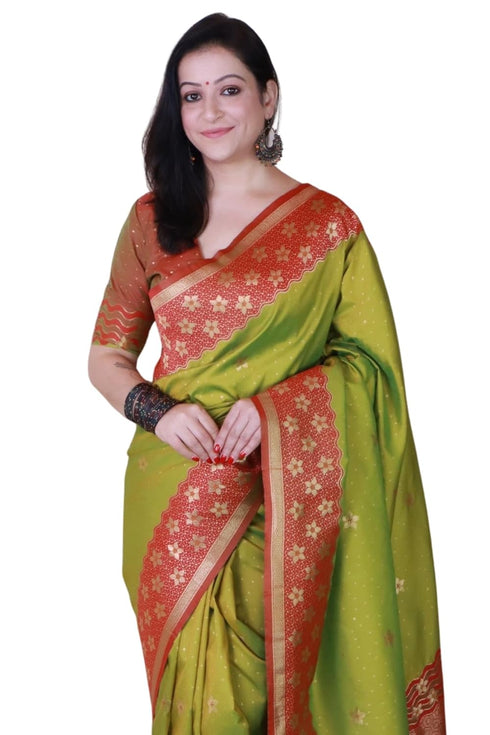 Vasthrlay Kanjivaram Unstitched Blouse Ethnic Wear