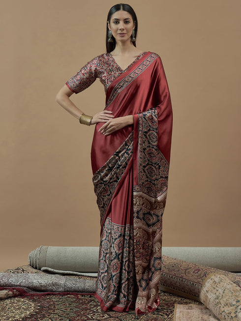 Vasthrlay Printed Unstitched Hs Ethnic Wear