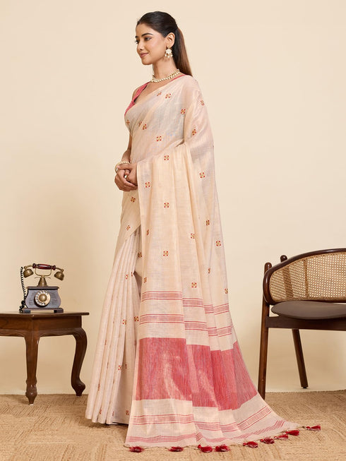Vasthrlay Premium Embroidery Beautiful Attached