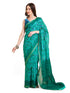 Vasthrlay Cotton Printed Mulmul Blue Saree