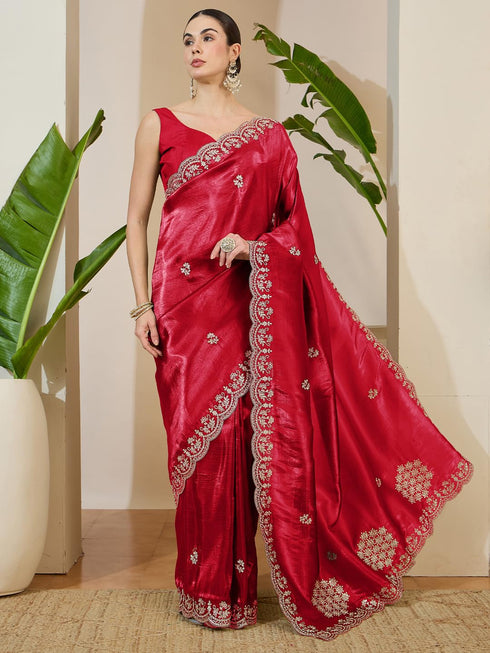Vasthrlay Embroidered Unstitched Vh Ethnic Wear