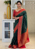 Vasthrlay Magenta Traditional Saree