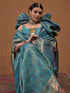 Vasthrlay Exquisite Traditional Intricate Gold Tone Saree