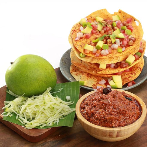 Priya Mango Thokku Pickle with Garlic