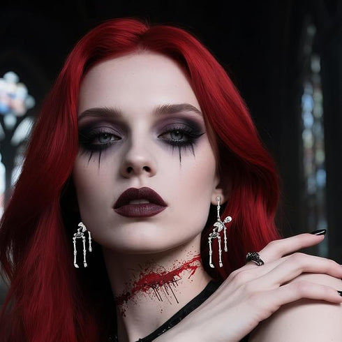 Punk Halloween Earrings for Women
