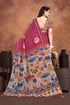 Vasthrlay Cotton Kalamkari Border Matching