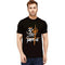 Uniplanet Store Men's Cotton Om Shivay Round Neck Black T-Shirt