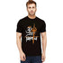 Uniplanet Store Men's Cotton Om Shivay Round Neck Black T-Shirt