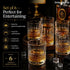 PrimeWorld Signature Crystal Whiskey Glasses Set of 6 pcs