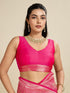 Vasthrlay Kanjivaram Wedding Banarasi Weaving Wine Pink