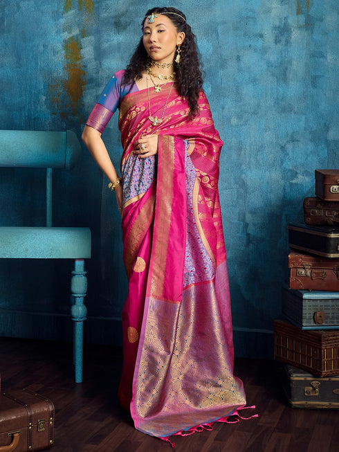 Vasthrlay Tassels Latkans Unstitched Designer Ethnic Wear