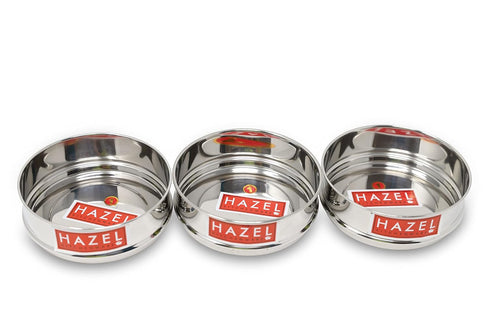 Cooker Separator Small Size, 500 ml Each Mini Vessel for Cooker Set of 3 with Glossy