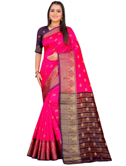 Vasthrlay Kanjeevaram Freesize Ethnic Wear