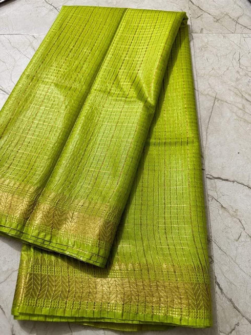 Vasthrlay Bhagalpuri Designer Unstitched Saree