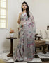 Vasthrlay Womens Cotton Unstitched Teal Saree