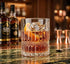 Crystal Whiskey Glasses Set of 6 - 300ml Old Fashioned Cocktail Tumblers