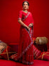 Vasthrlay Sequins Embroidery Turmeric Saree