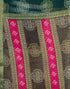 Vasthrlay Chiffon Bandhani Unstitched Yellow Saree