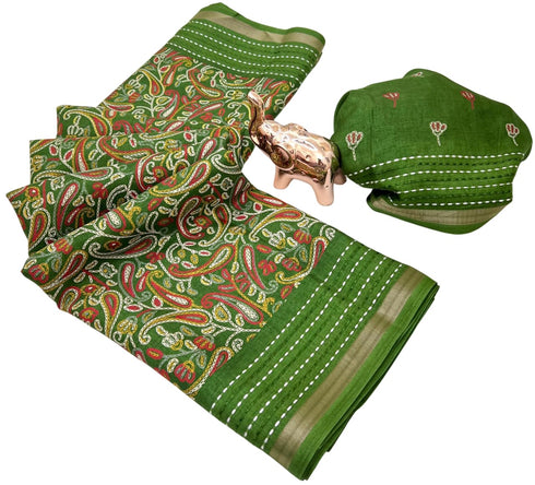 Vasthrlay Tussar Saree Floral