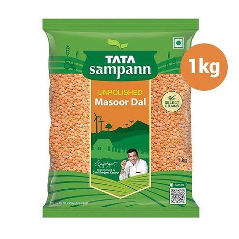 Tata Sampann Unpolished Masoor Dal (Split)