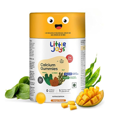 Little Joys Calcium & Vitamin D Gummies for Kids (2+ years)