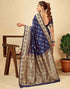 Vasthrlay Gold Banarasi Saree