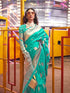 Vasthrlay Exquisite Traditional Intricate Gold Tone Saree