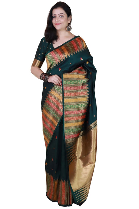Vasthrlay Kanjivaram Handloom Kashmiri Ethnic Wear