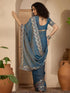 Vasthrlay Scalloped Embroidery Off Saree