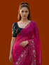 Vasthrlay Georgette Unstitched Saree