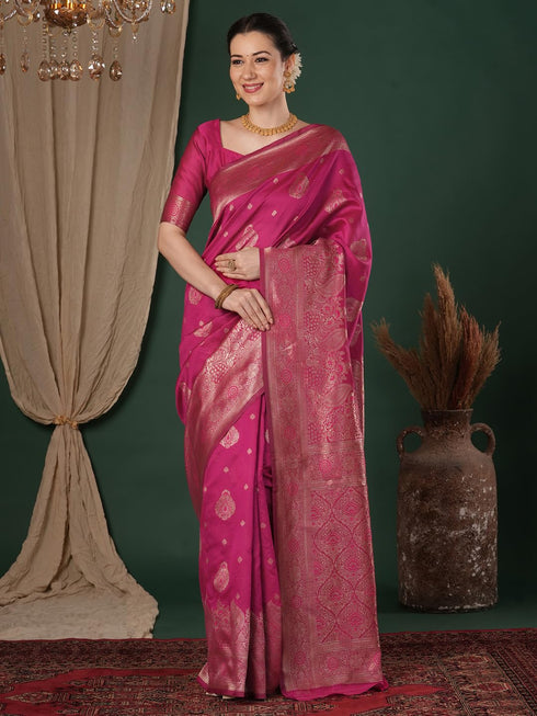 Vasthrlay Kanjivaram Woven Blouse Ethnic Wear
