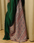 Vasthrlay Ajrakh Saree Crepe