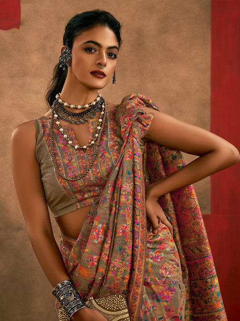 Vasthrlay Printed Unstitched Rj Ethnic Wear