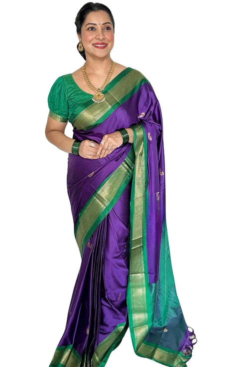 Vasthrlay Kanjivaram Lichi Blouse Ethnic Wear