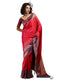 Vasthrlay Striped Tassels Unstitched Designer Ethnic Wear