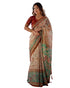 Vasthrlay Handloom Geometric Burgundy Saree