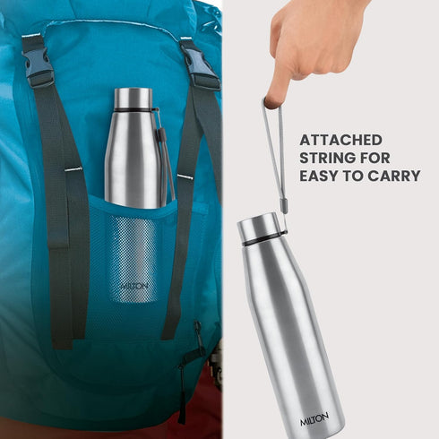 Milton Drift Stainless Steel Bottle 950 ml (Pack of 3)