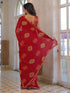 Vasthrlay Chiffon Printed Dark Saree