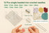 Crochet Hooks Kit with Storage Case, 100+ PCS Crochet Accessories Set for Beginners