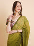 Vasthrlay Georgette Tie Dye Printed Onion Saree
