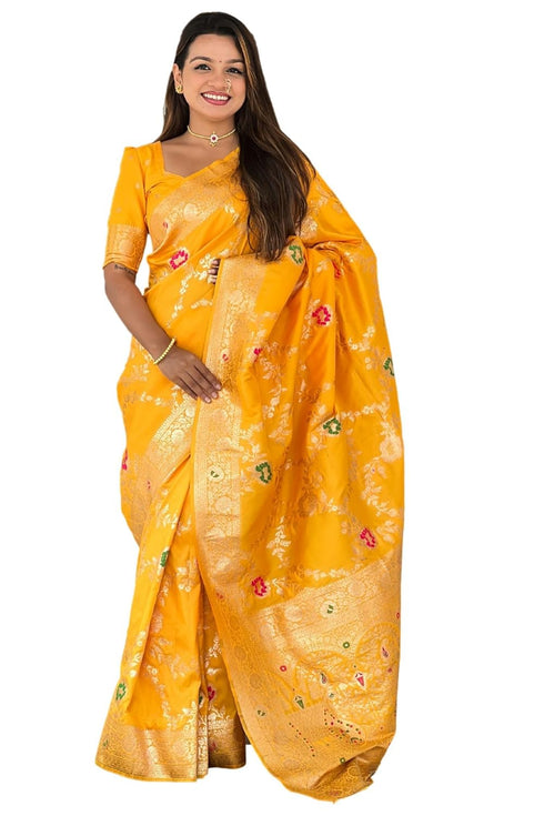 Vasthrlay Kanjivaram Blouse Purple Ethnic Wear