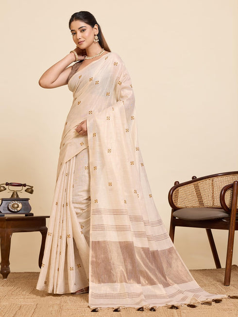 Vasthrlay Premium Embroidery Beautiful Attached