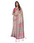 Vasthrlay Handloom Printed Tassels Saree